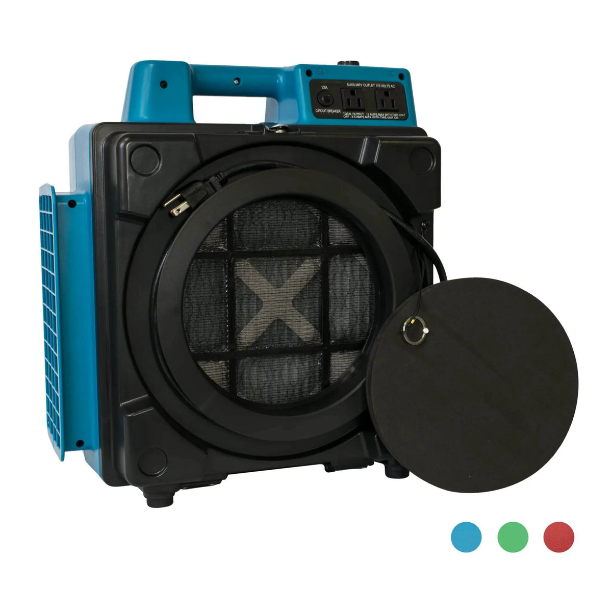 XPOWER mini HEPA air scrubber X-2480A - color options