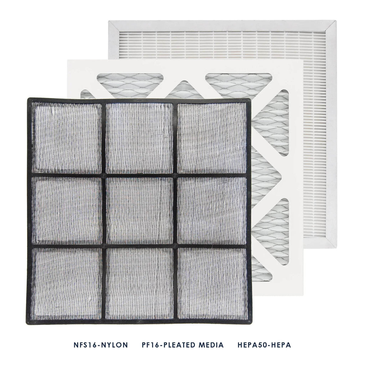 XPOWER HEPA air scrubber X-3400A - filters