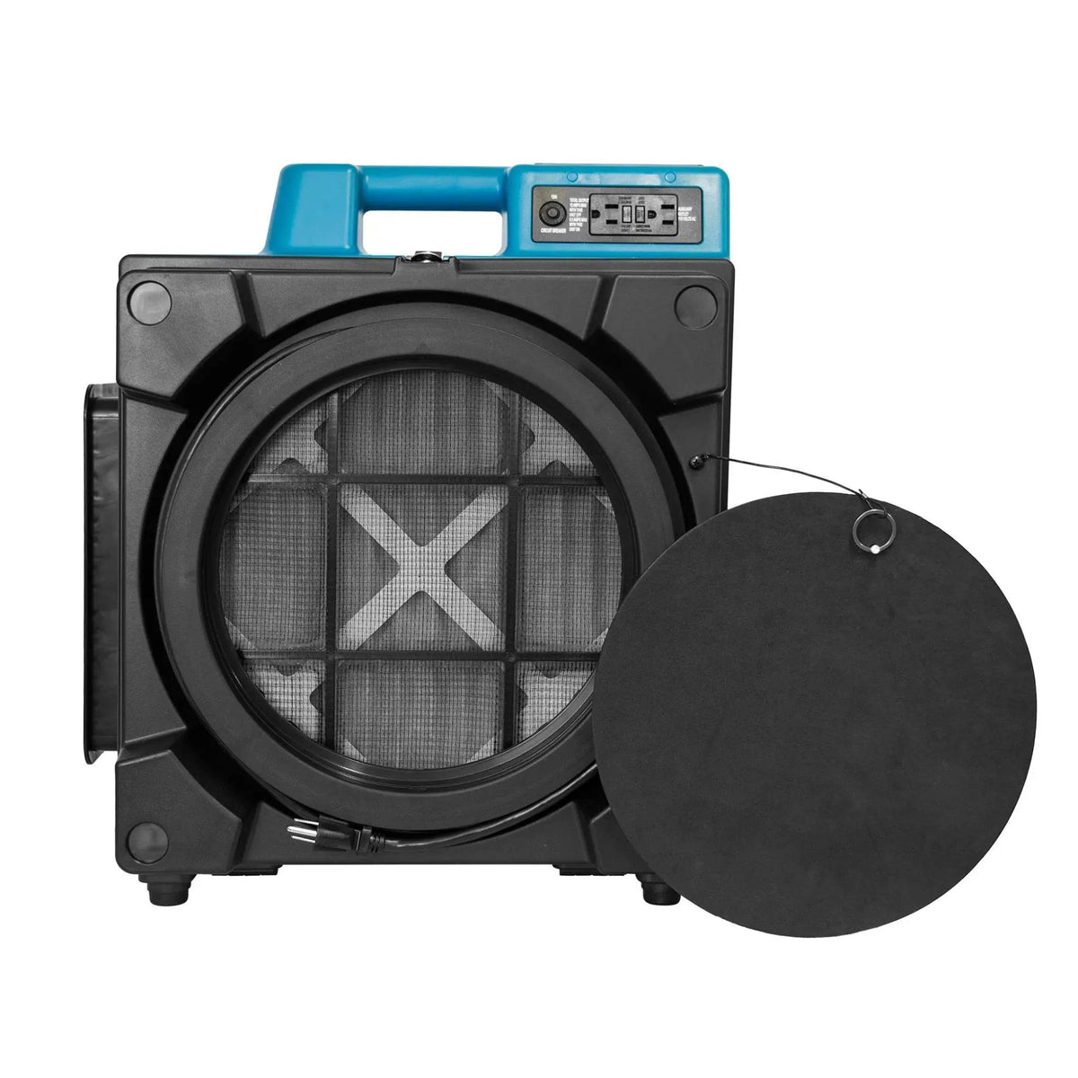 XPOWER HEPA air scrubber X-3400A - alternate front view