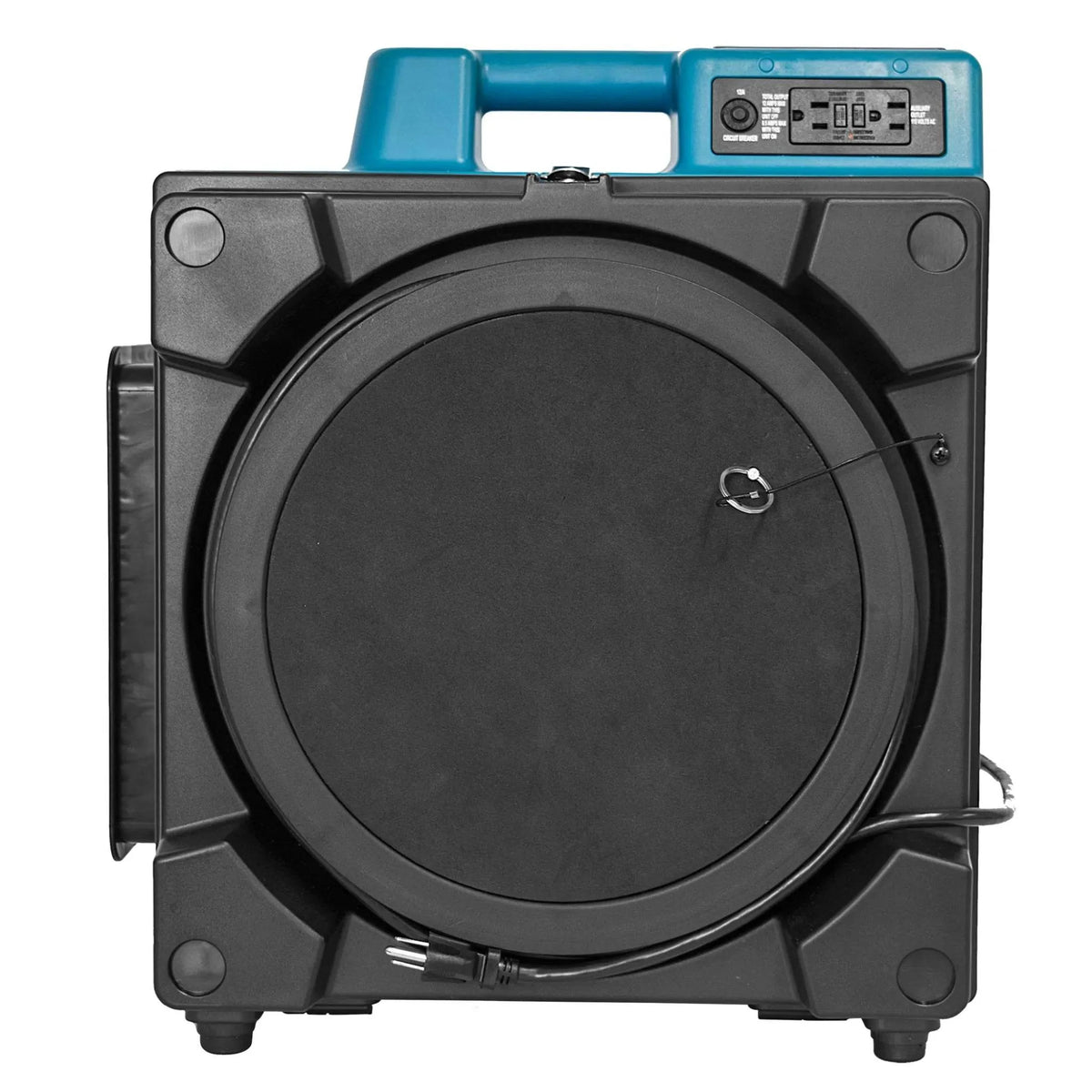 XPOWER HEPA air scrubber X-3400A - front view with cap closed