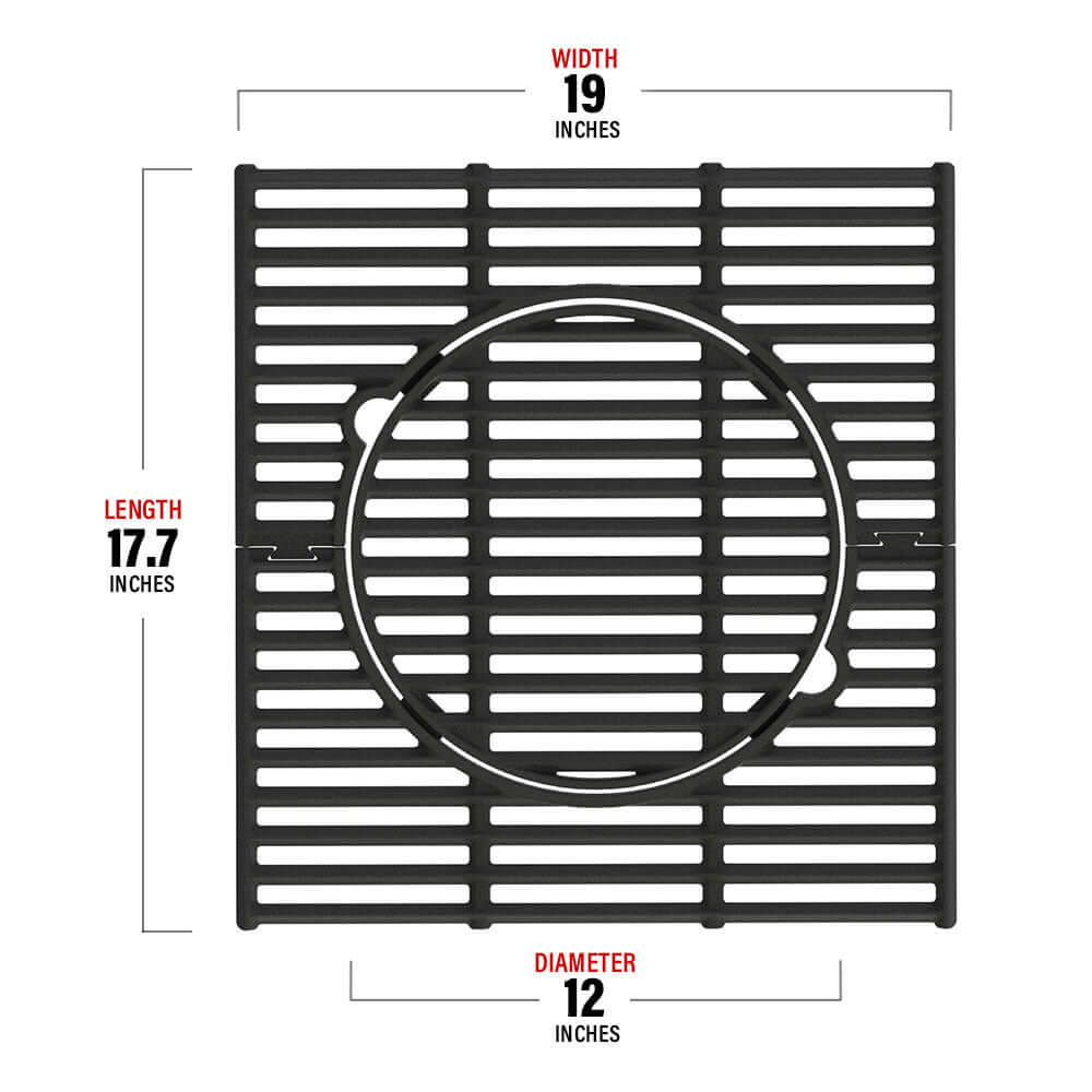 Monument Grills Multi-Function Grate, Cast Iron (A104)