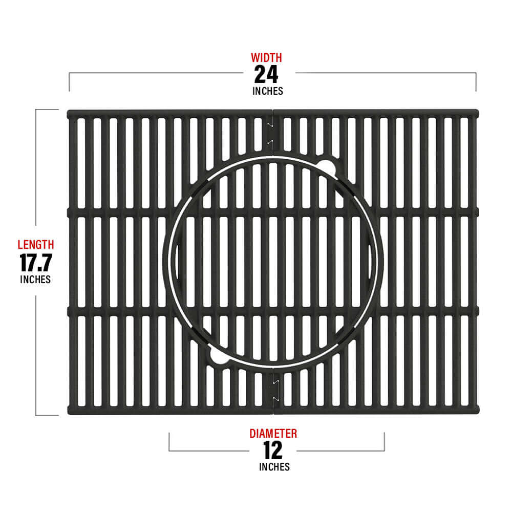 Monument Grills Multi-Function Grate, Cast Iron (A105)