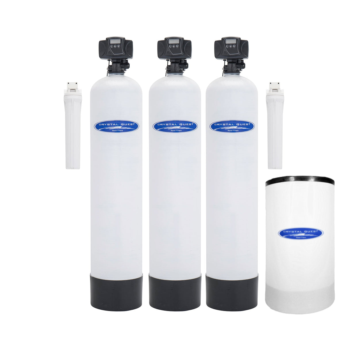 Crystal Quest Silica Whole House Water Filter, 1.5 or 2.0 Cu. Ft.