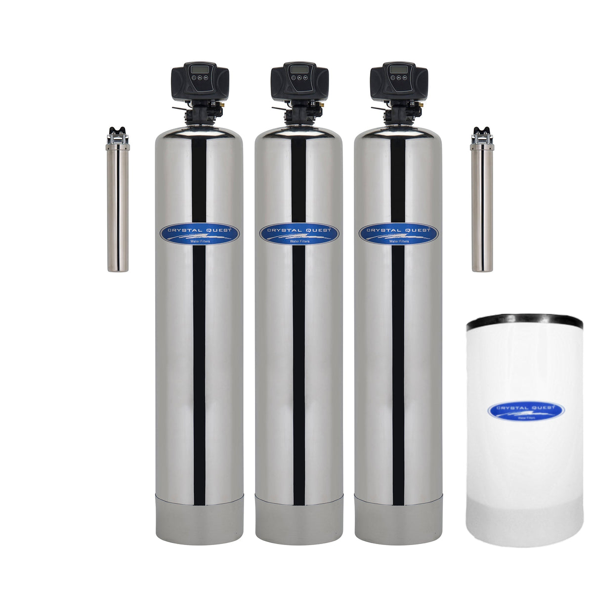 Crystal Quest Metal Removal Whole House Water Filter, Iron, Manganese & Hydrogen Sulfide