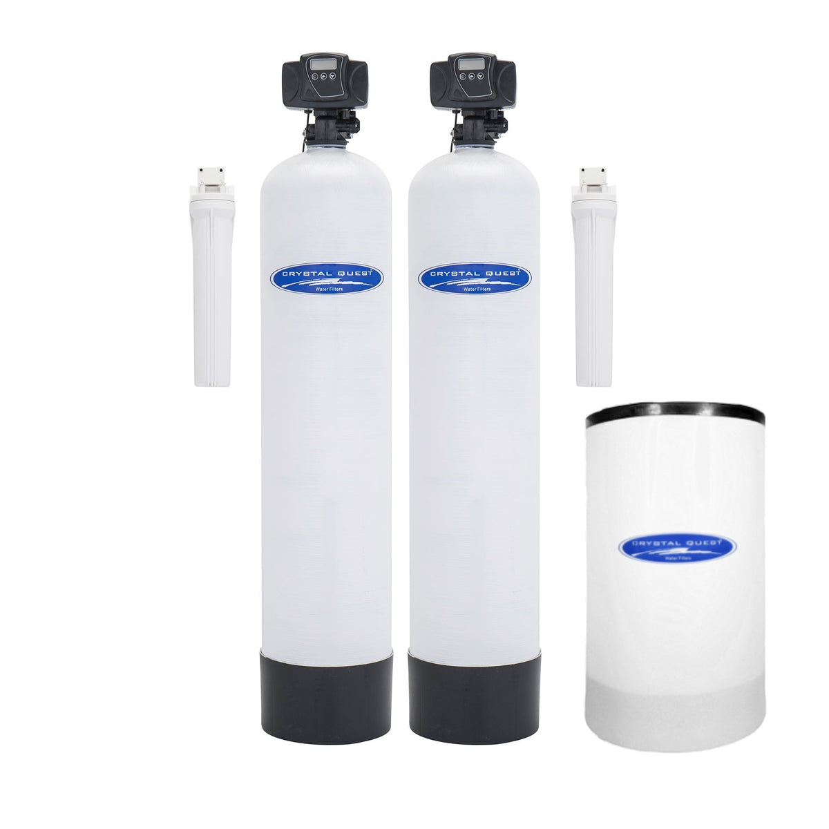 Crystal Quest SMART Whole House Water Filtration System, 1-4 Bathrooms