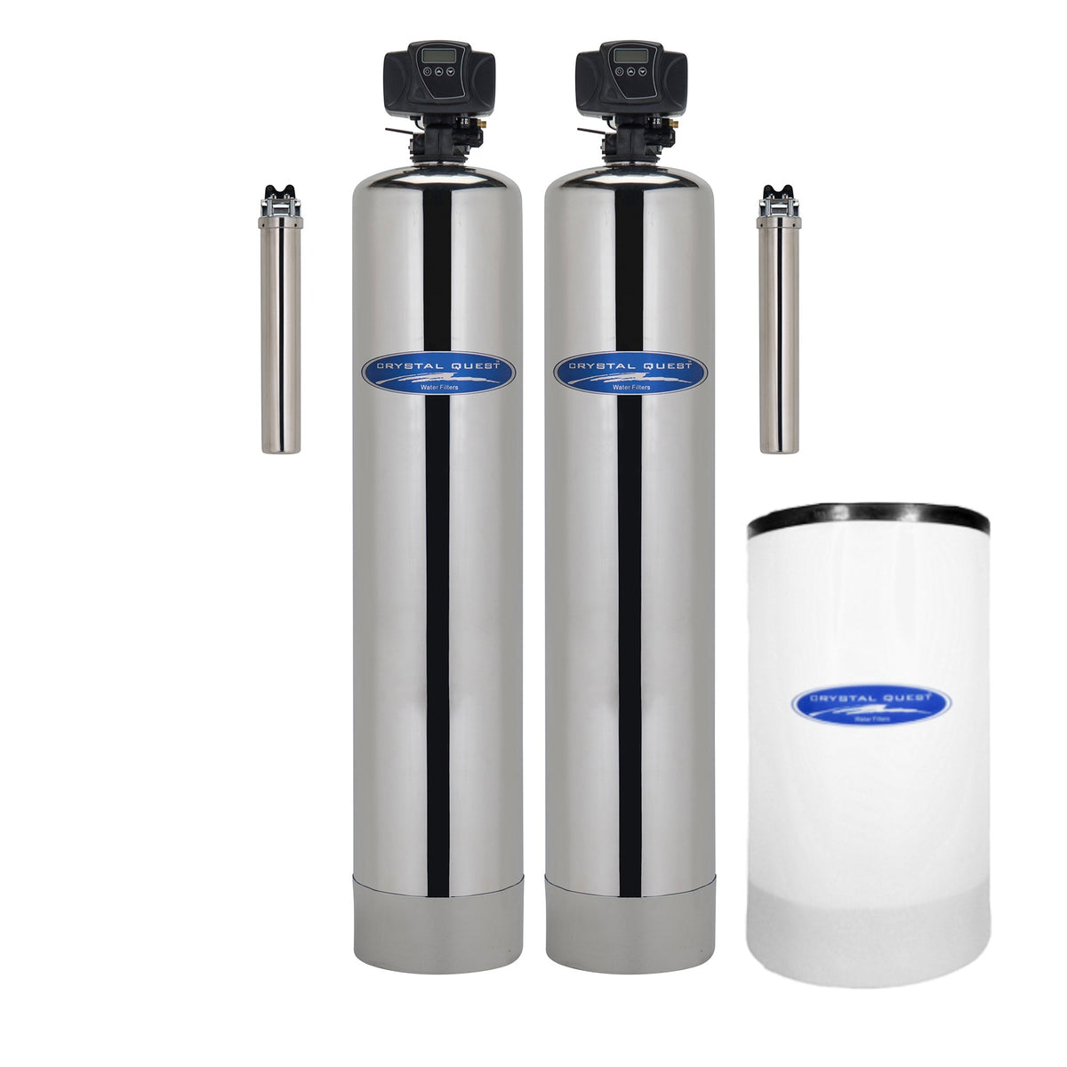 Crystal Quest Silica Whole House Water Filter, 1.5 or 2.0 Cu. Ft.