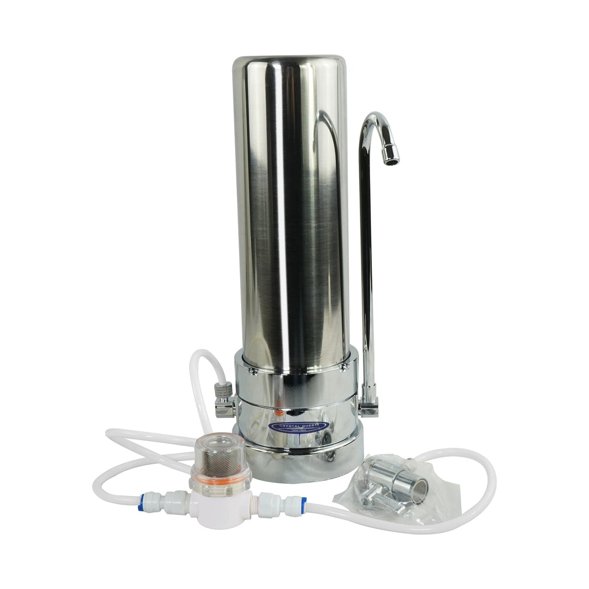 Crystal Quest SMART Alkaline Countertop Water Filtration System, Single Cartridge