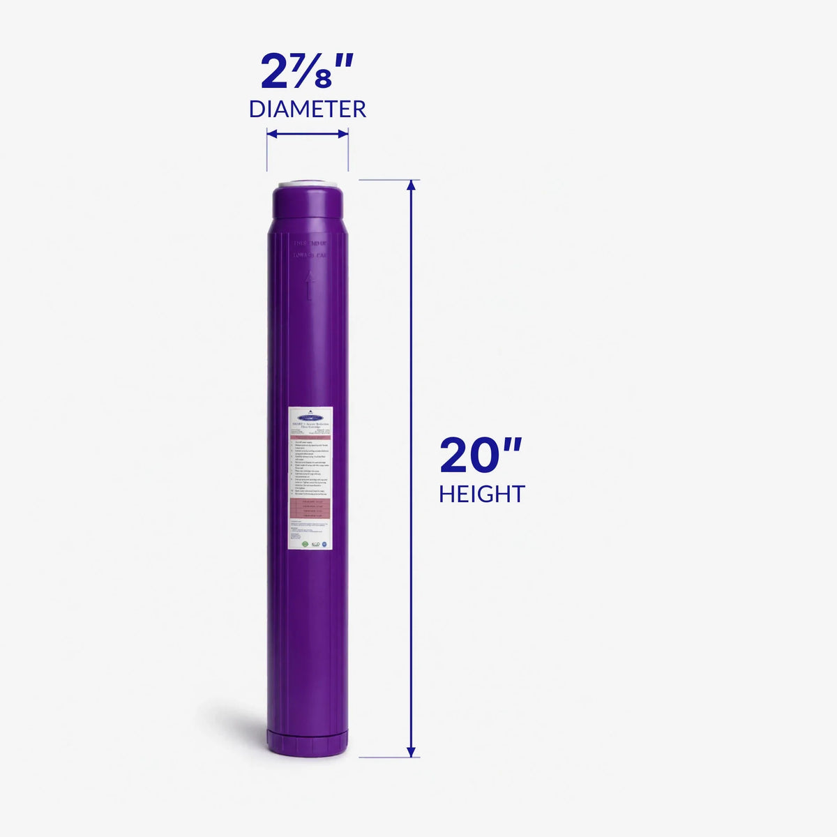 Crystal Quest Arsenic Removal + SMART Replacement Filter Cartridge, 0.5 to 6 GPM