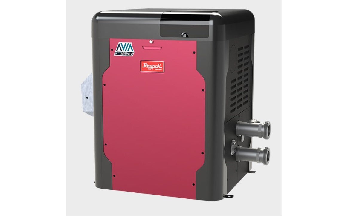 Raypak 018045 Model R404A Avia® Pool & Spa Heater Natural Gas 399 MBTUH 120/240V