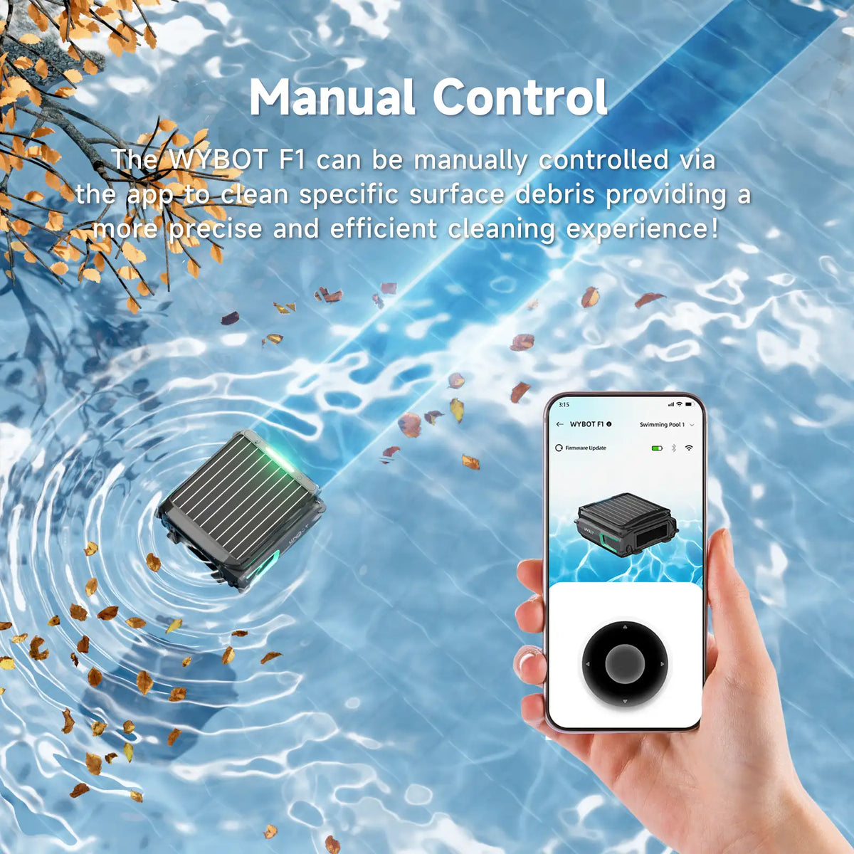 WYBOT F1 Robotic Pool Skimmer - product image 9