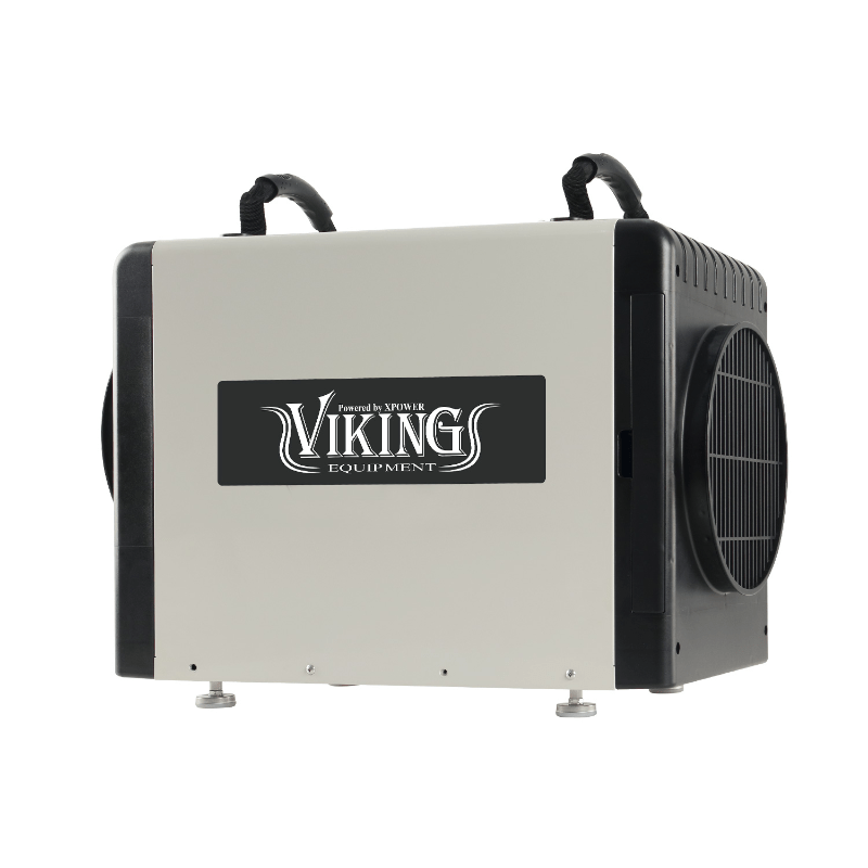 XPOWER Viking crawl space dehumidifier BD-90P - side view