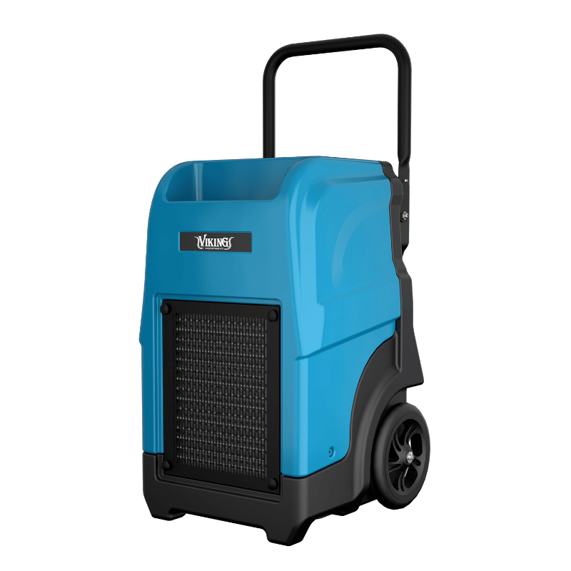XPOWER Viking LGR commercial dehumidifier CD-90L - right angle view