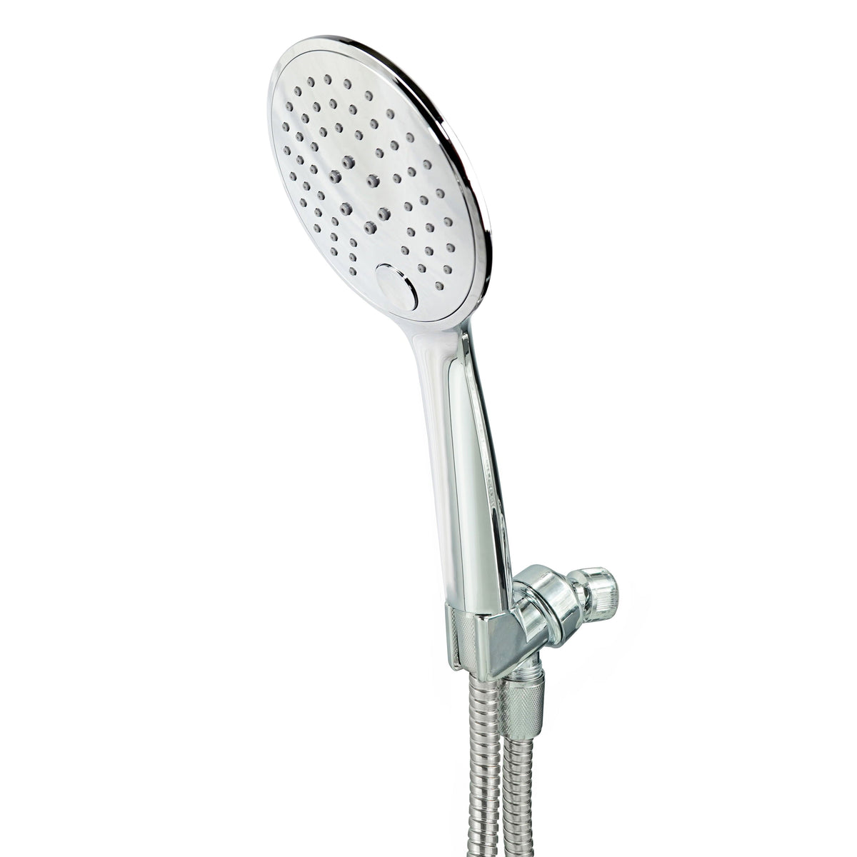 Crystal Quest Handheld Shower Head Combo, Wand, 70" Hose and Bracket, Filter Not Included