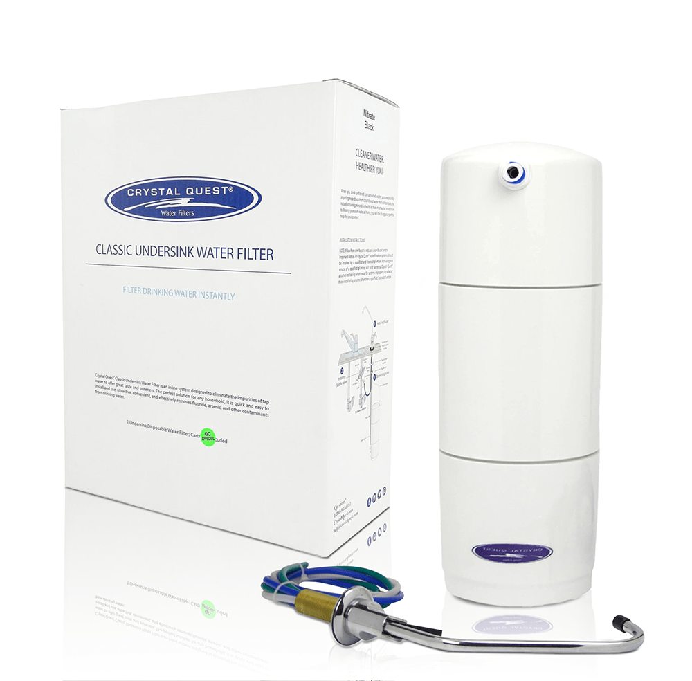Crystal Quest Classic Under Sink Water Filter System, 6-Stage, 0.5 GPM