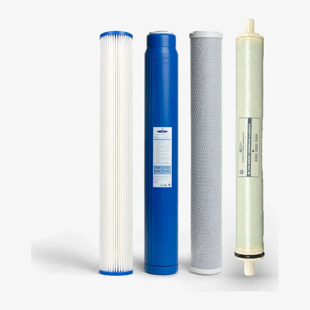 Crystal Quest Whole House RO Replacement Filter Pack, 200 to 400 GPD Systems