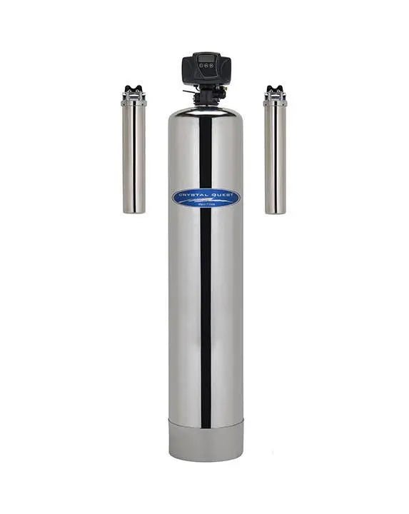 Crystal Quest Iron, Manganese, and Hydrogen Sulfide Whole House Water Filter 1.5 Cu .Ft.