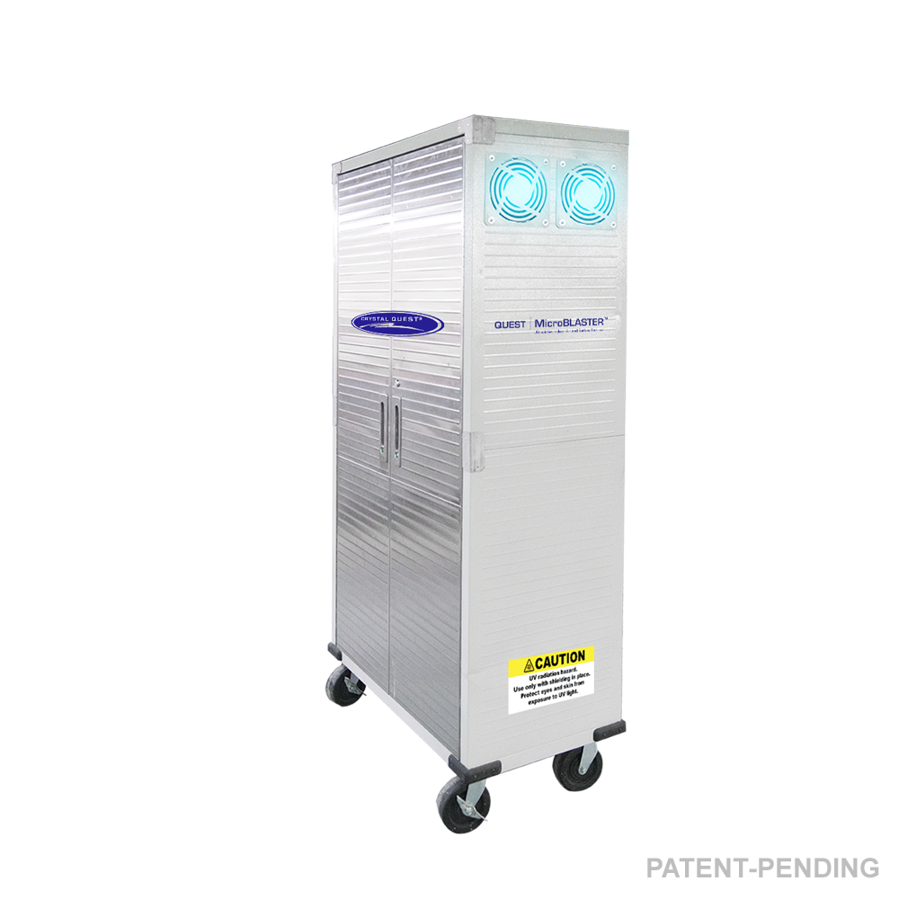 Crystal Quest Micro-Blaster commercial UV air filtration system CQE-UVF-05000 - main view