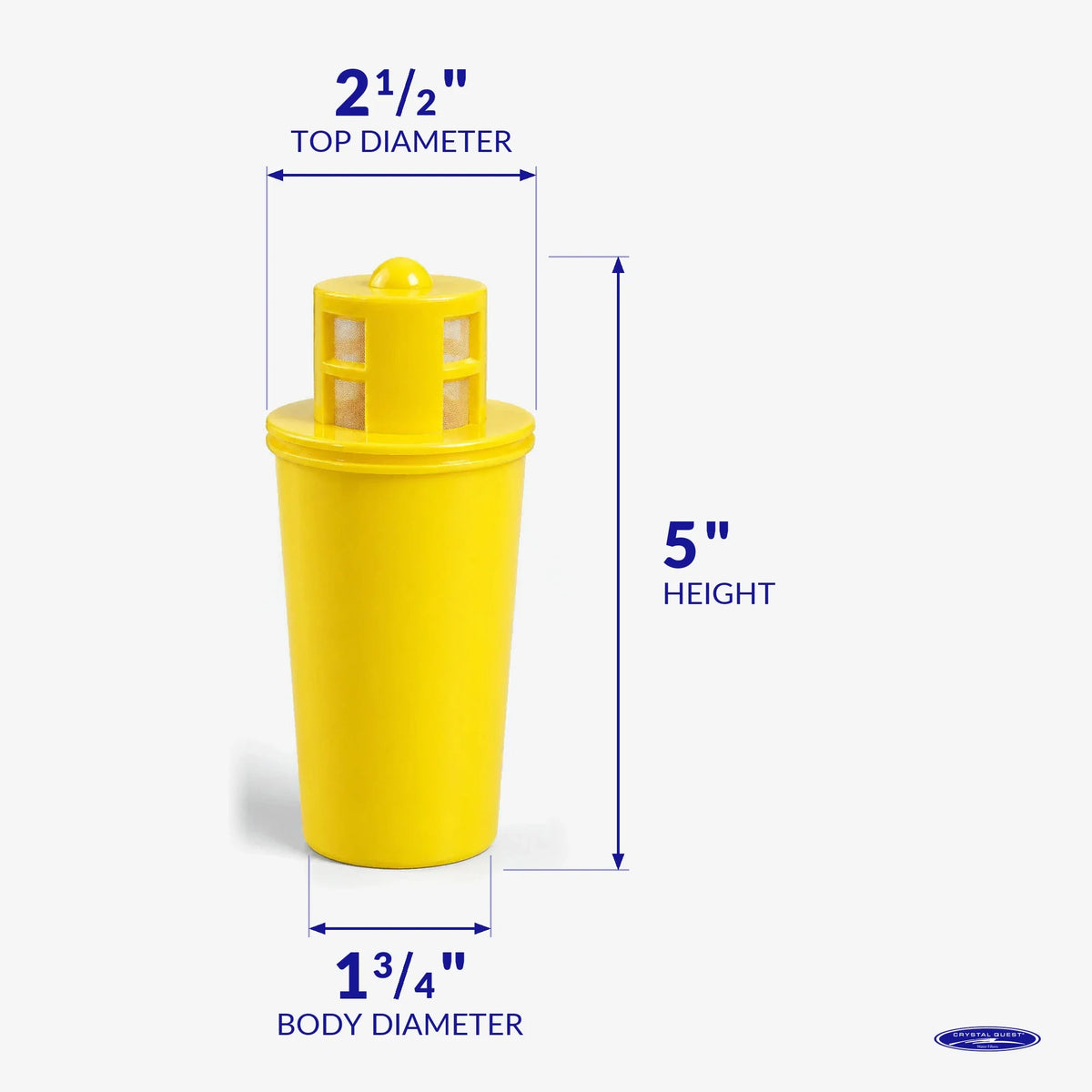 Crystal Quest Demineralizer (DI) Water Pitcher Replacement Cartridge