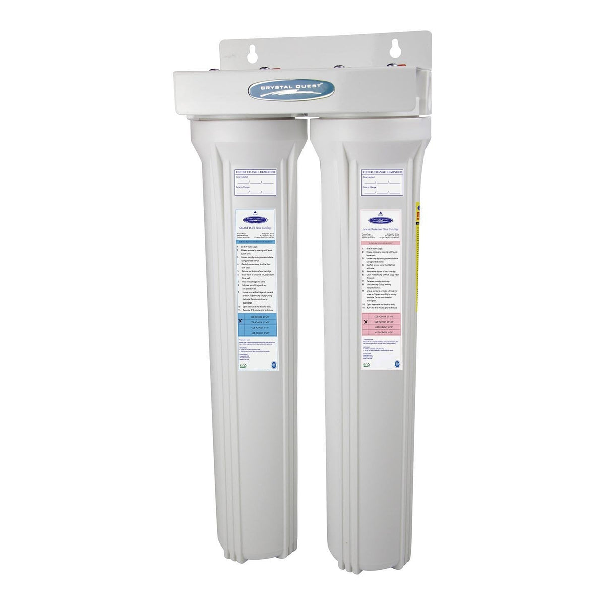 Crystal Quest Mini Whole House Water Filter, Arsenic Removal, 2-4 GPM, 1-2 People