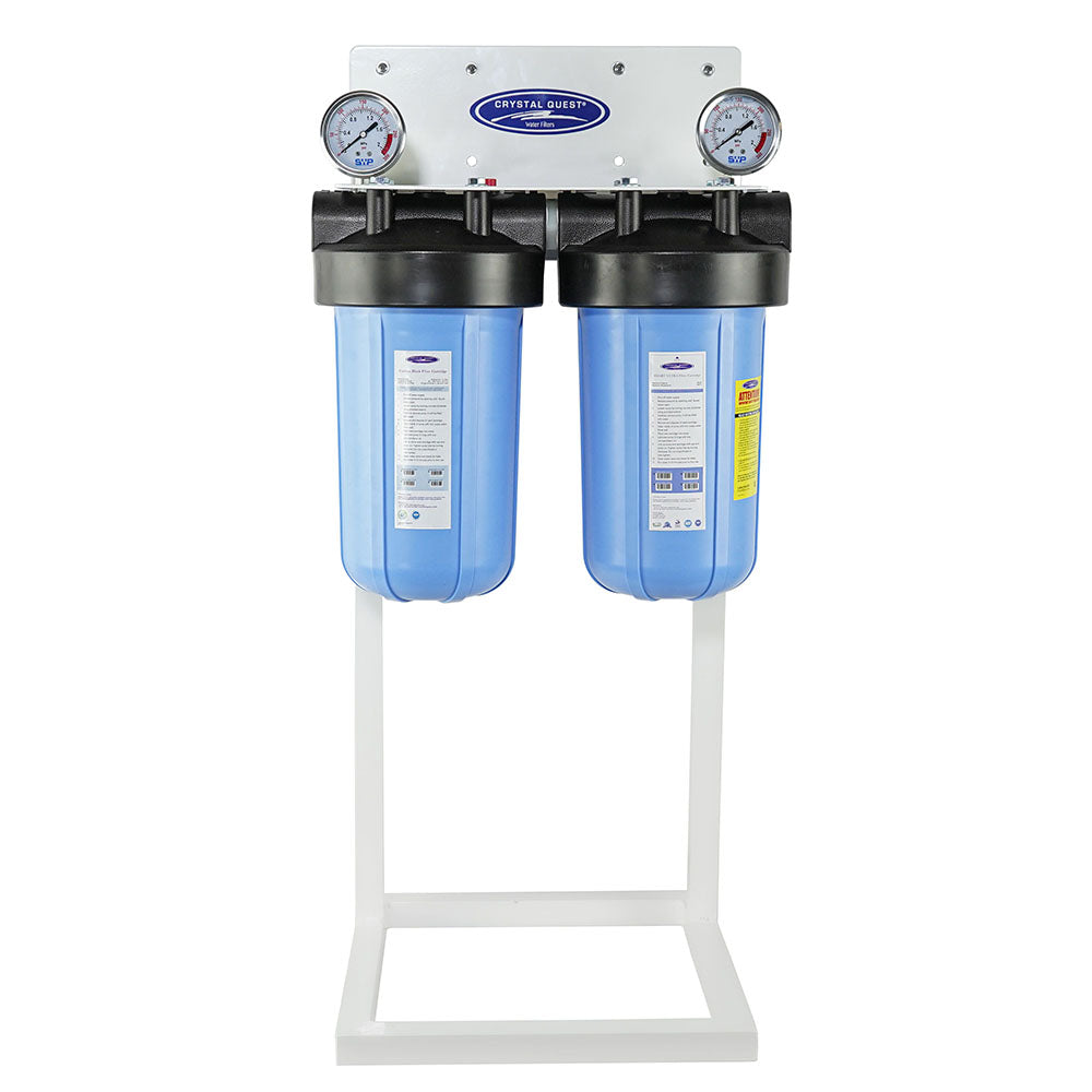 Crystal Quest SMART Series Compact Whole House Water Filter, 3-6 GPM