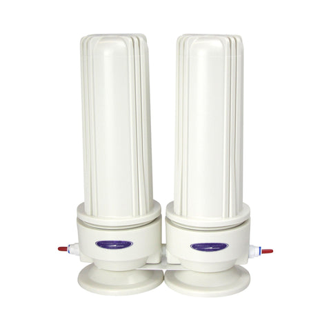Crystal Quest Fluoride Removal Inline Water Filter System, Single, Double or Triple