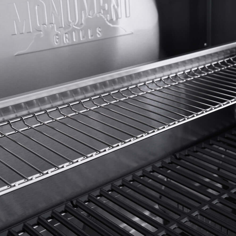 Monument Grills Eminence 405 Series Tech Propane Gas Grill, 4 Burners, Stainless Steel