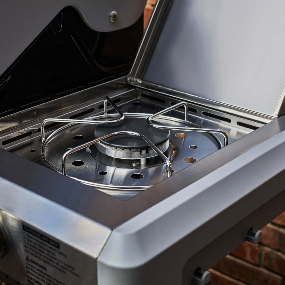 Monument Grills Mesa 415BZ Series Propane Gas Grill, 4 Burners, Stainless Steel