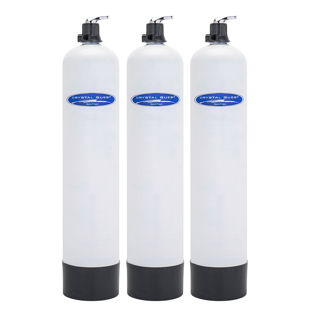 Crystal Quest SMART High Flow Whole House/Commercial Water Filter, 3+ Bathrooms