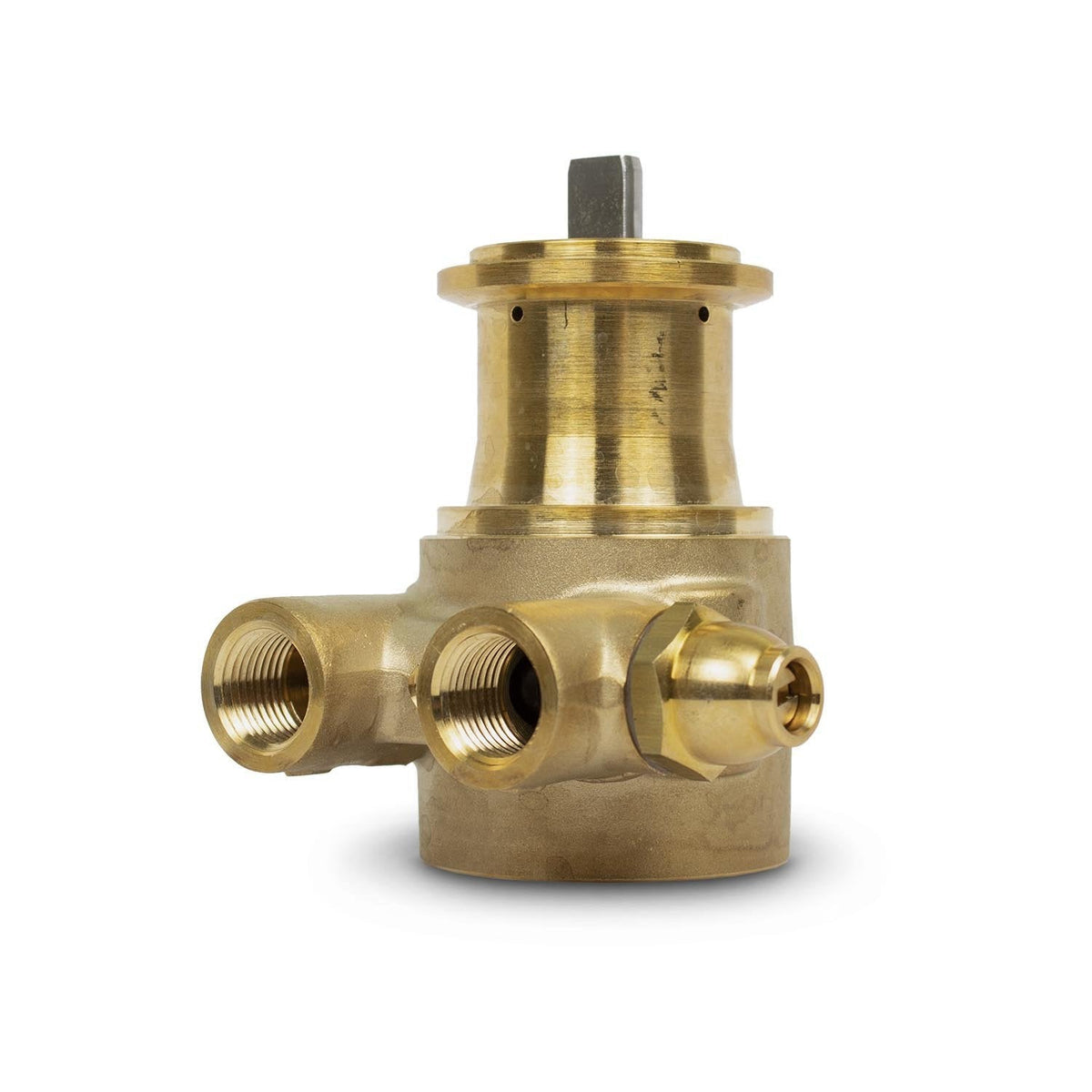 Crystal Quest Brass Rotary Vane Pump, 2 GPM (CQE-PM-00200)