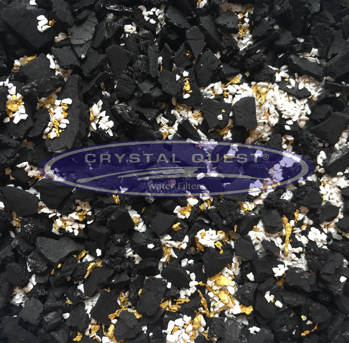 Crystal Quest Fluoride Mix Media, Calcium GAC and Aluminum Oxide