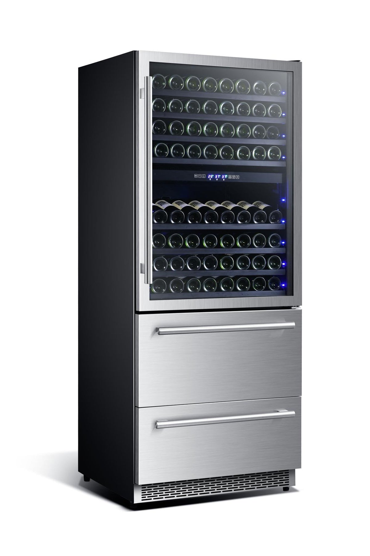 Forno 30-Inch Dual Zone Wine Cooler/Refrigerator Drawer (FWCDR6661-30S)