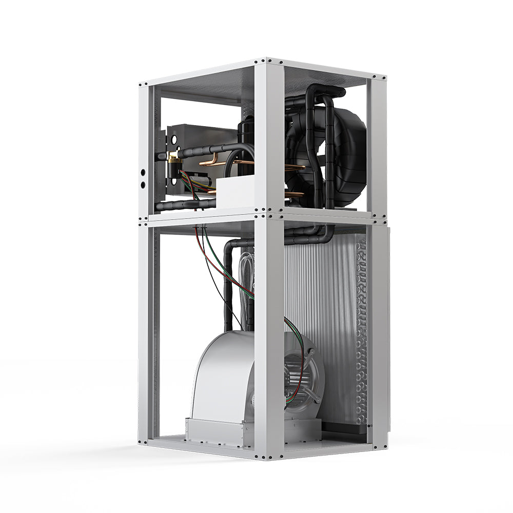 MRCOOL GeoCool 36K BTU, 3 Ton, Downflow Two-Stage CuNi Coil Left Return (GCHPD036TGTANXL)