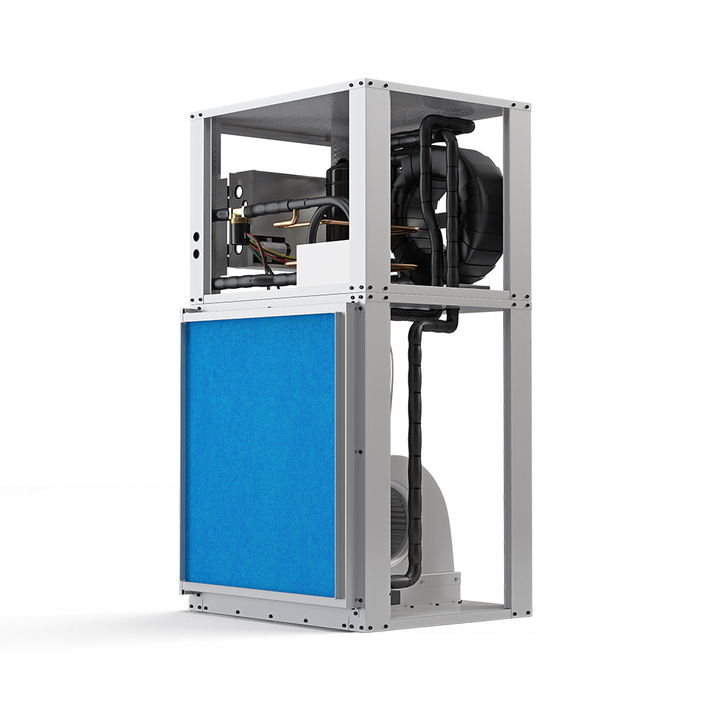 MRCOOL GeoCool 24K BTU, 2 Ton, Downflow Two-Stage CuNi Coil Right Return (GCHPD024TGTANXR)