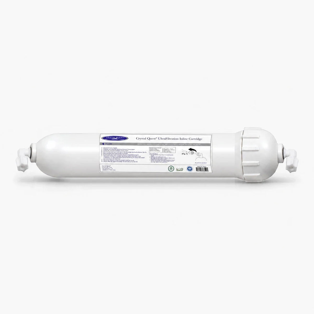 Crystal Quest Ultrafiltration (UF) Replacement Water Filter Membrane, 0.1 Micron