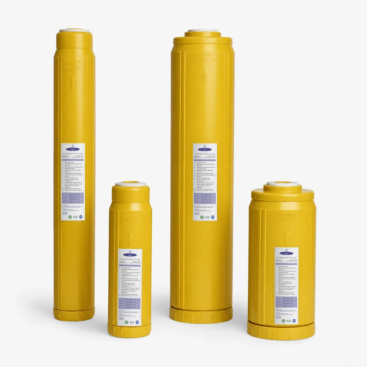 Crystal Quest Iron Filter Replacement Cartridge, MetalX Media, 0.5 to 6 GPM