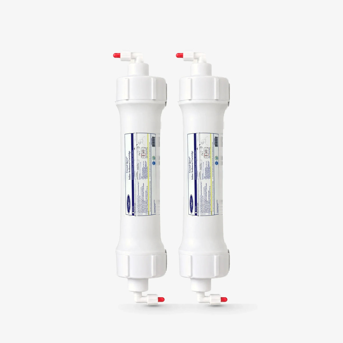 Crystal Quest Inline Sediment Filter Cartridge, 0.5 GPM