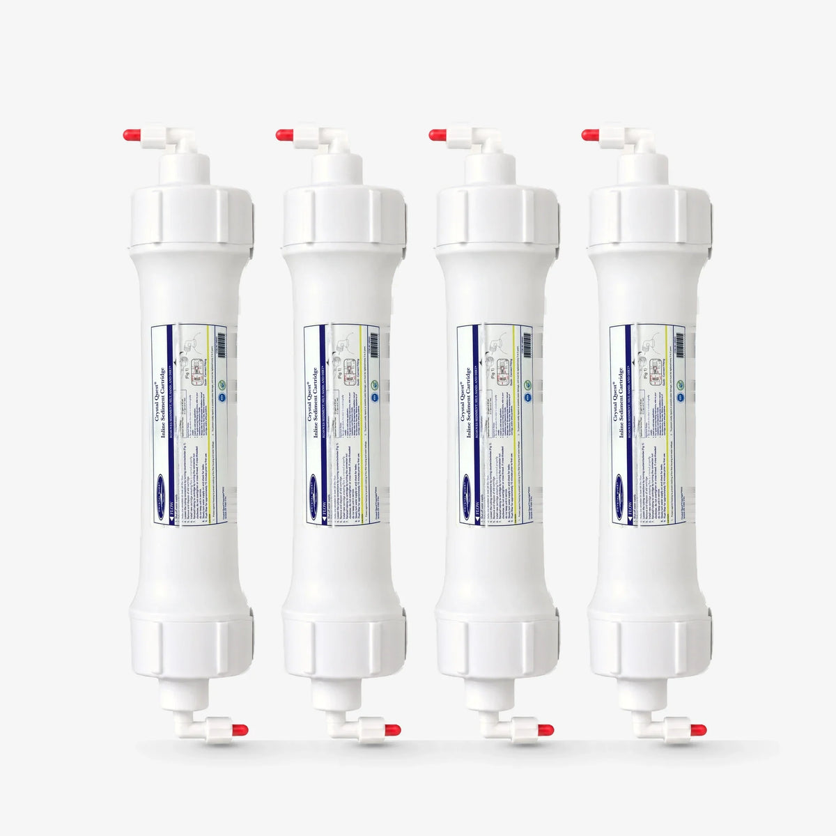 Crystal Quest Inline Sediment Filter Cartridge, 0.5 GPM