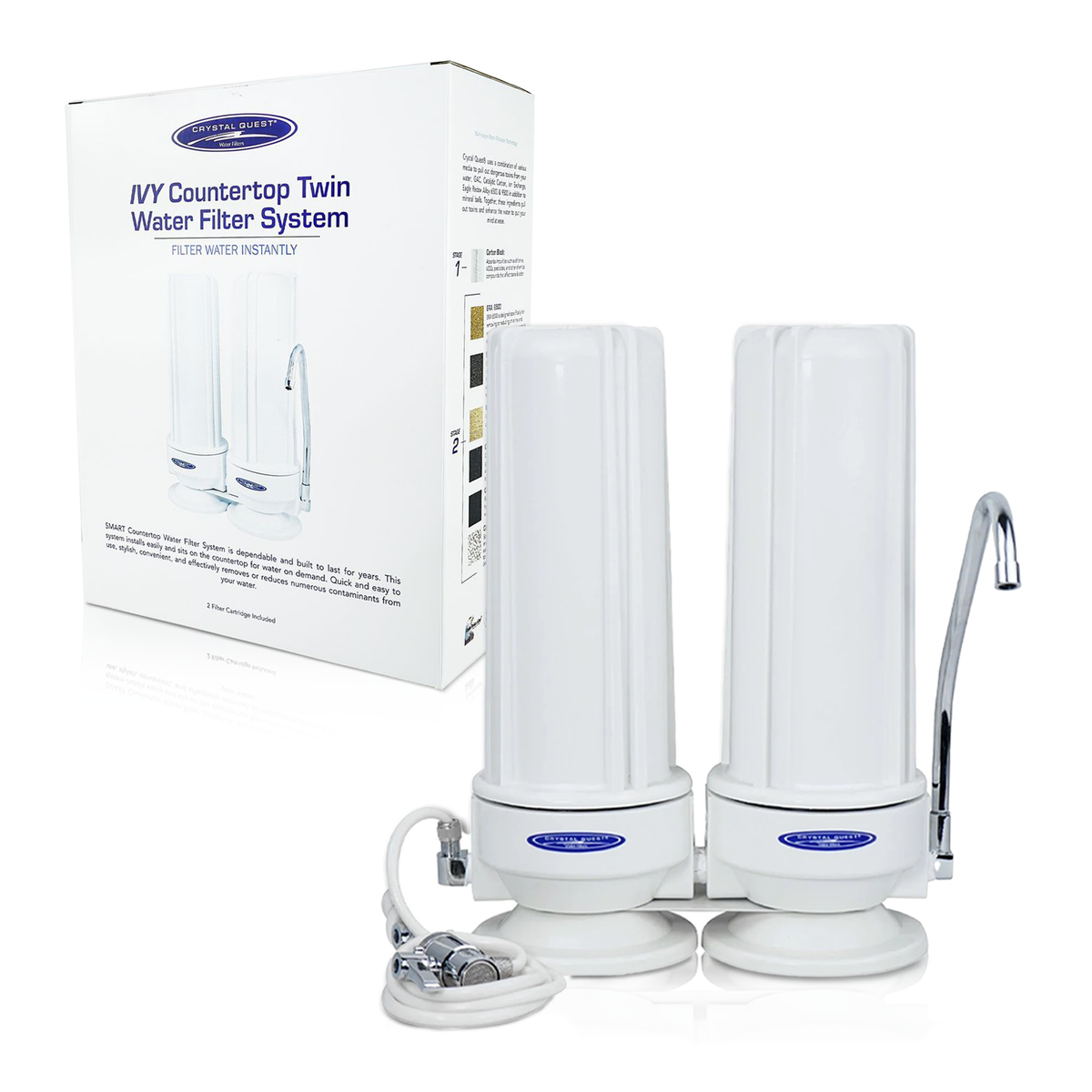 Crystal Quest Lead Countertop Water Filtration System