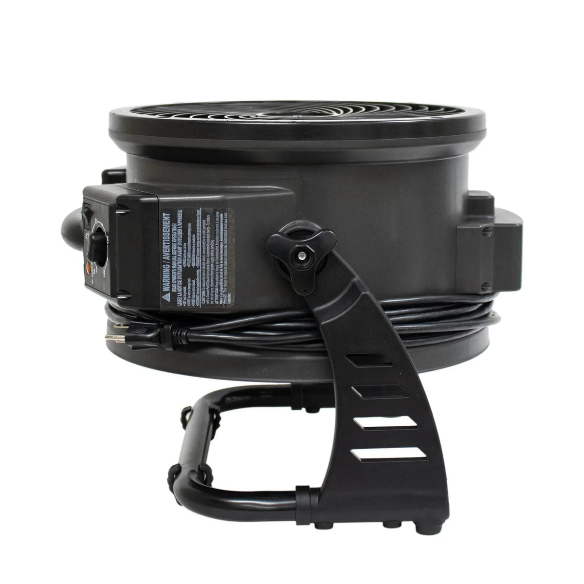 XPOWER axial air mover with ozone generator M-27 - face down position