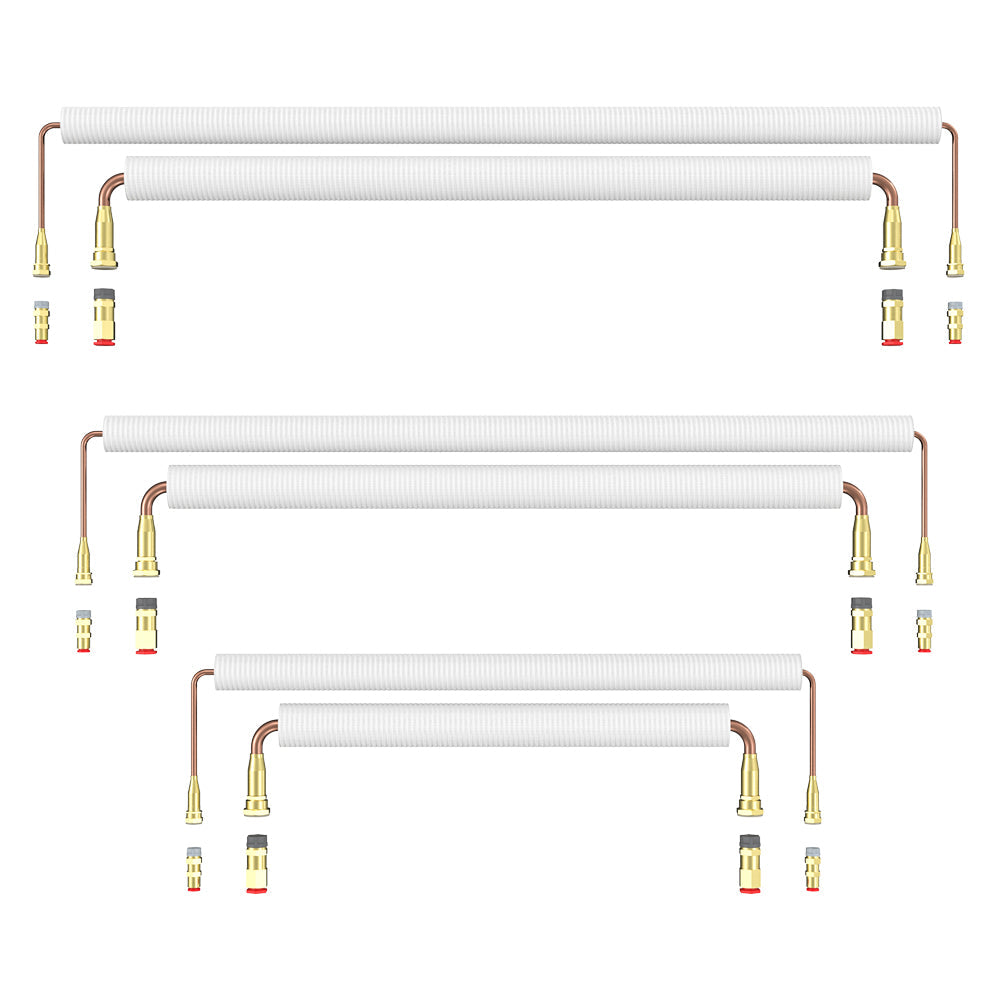 MRCOOL GeoCool No-Vac Vertical Upflow without Air Box 3/8 3/4 Precharge Line Set (GCNV-VU00-3834)