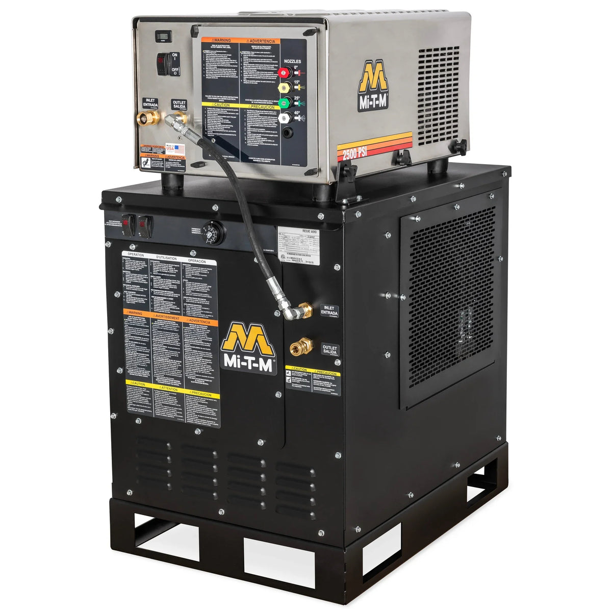 Mi-T-M HAE Series hot water pressure washer HAE-2503-0E4G - main product view