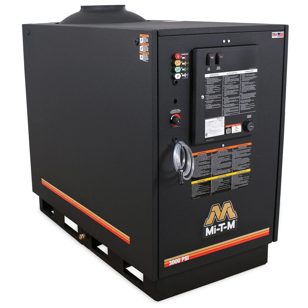 Mi-T-M natural gas hot water pressure washer HG-3004-3230 230V 3-phase - product view