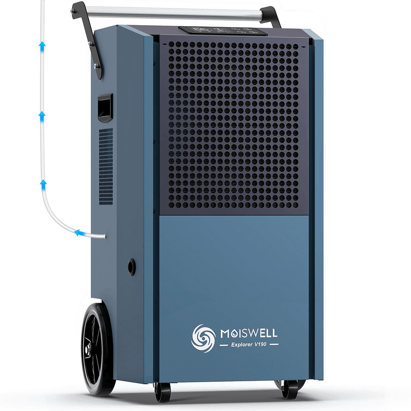 Moiswell Explorer commercial dehumidifier V190 - front view