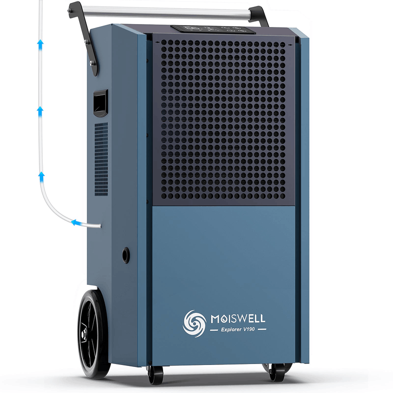 Moiswell Explorer commercial dehumidifier VP190 - rear view
