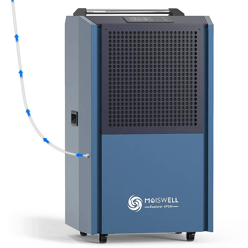Moiswell Explorer commercial dehumidifier VP250 - front view