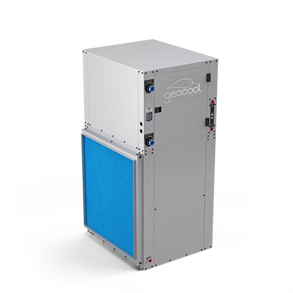MRCOOL GeoCool 24K BTU, Downflow Two-Stage CuNi Coil Right w/Heater (GCHPD024TGTANDR)