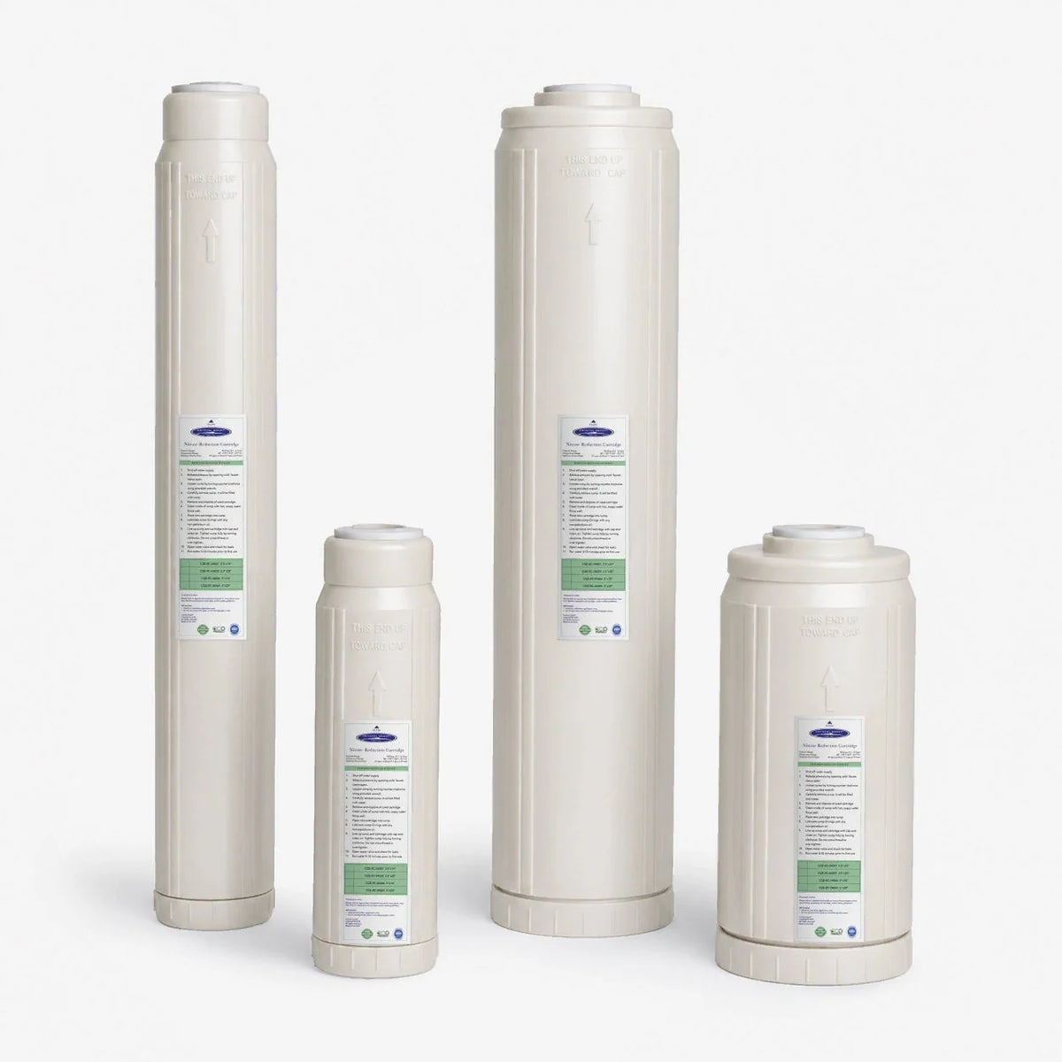 Crystal Quest Nitrate Removal Replacement Filter Cartridge, Nitrate-Selective Resin, 0.5 to 6 GPM