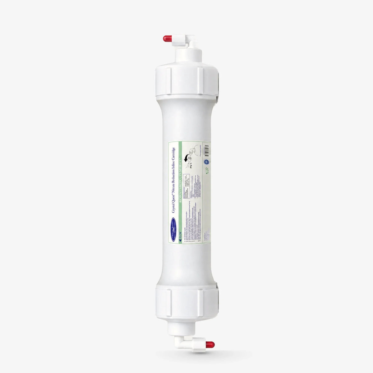 Crystal Quest Nitrate Removal Inline Filter Cartridge for Reverse Osmosis and Water Coolers