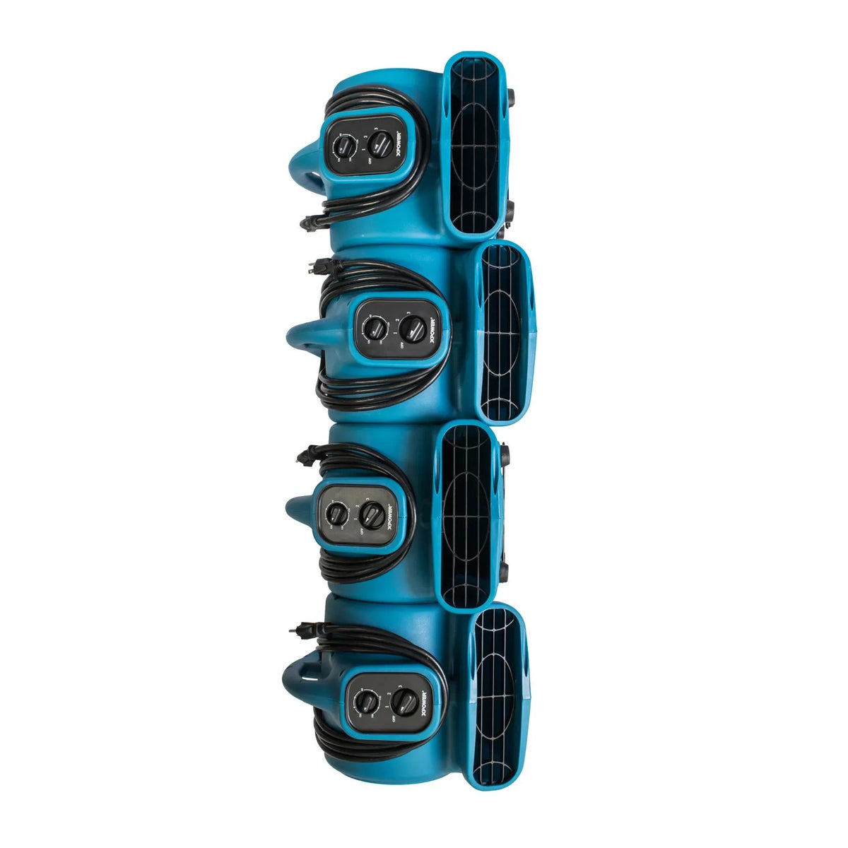 XPOWER compact air mover P-230AT - blue, stacked units