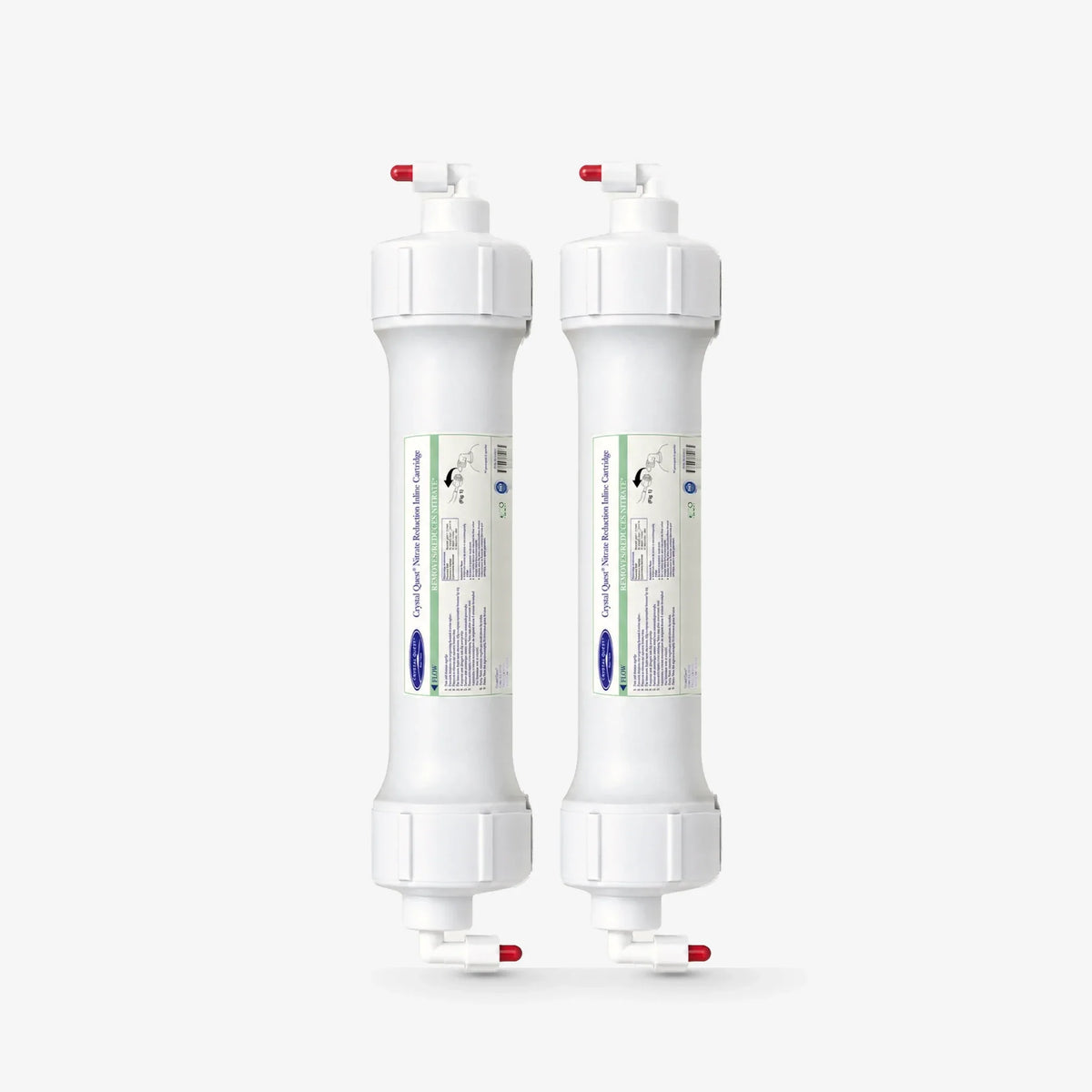 Crystal Quest Nitrate Removal Inline Filter Cartridge for Reverse Osmosis and Water Coolers